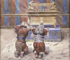 Moses And Joshua In The Tabernacle — Jacques Joseph Tissot