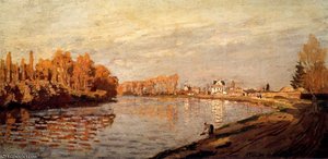The Seine At Argenteuil — Клод Моне, Impressionism