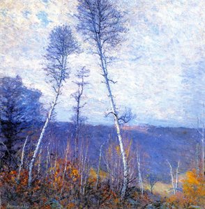 A Late Autumn Epic — Robert Vonnoh