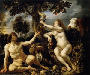 The Fall Of Man — Jacob Jordaens, Flemish Baroque