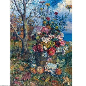 Still Life By The Sea — David Davidovich Burliuk