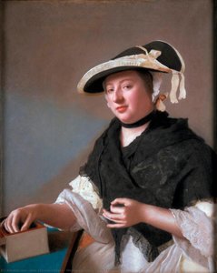 Harriet Churchill, Lady Fawkener — Jean-étienne Liotard