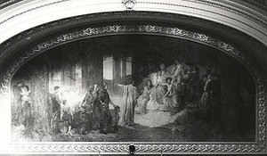 Wisconsin In The Past And Present, (painting) — Edwin Howlan