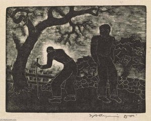 (The Wayward Muse, portfolio) With Nonchalant Grace He Bends near the Earth
