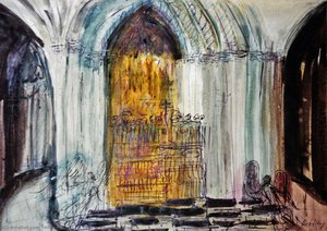 Sevilla: Golden Altar — Mária Bozóky, Expressionism