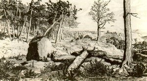 Simplicius In The Forrest Charterhouse — Max Klinger