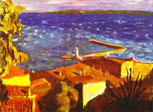 Saint Tropez, Pier — Пијер Боннар, Post-impressionism