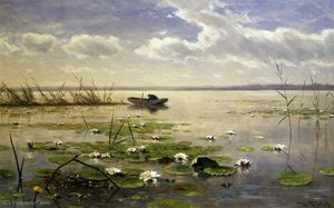 Waterlilies — Willem Roelofs
