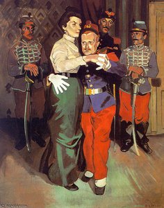 Bal Des Soldats À Suresnes, Saint Louis Art Mus — André Derain