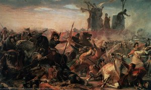 The Battle Of Legnano — Amos Cassioli