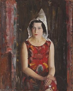 Una Joven Californiana — Boris Dmitrievich Grigoriev