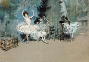 Ballet Dancers — Everett Shinn