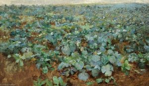 The Turnip Field — William Edward Stott
