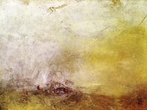 Sunrise With Sea Monsters — Joseph Mallord William Turner, Romanticism
