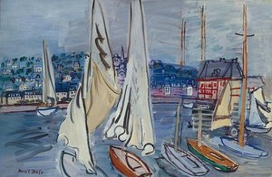 Sailing-boats In Troville — Raoul Dufy