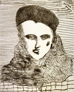 Sally With Beret — Milton Avery