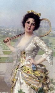 An Elegant Player — Vittorio Matteo Corcos