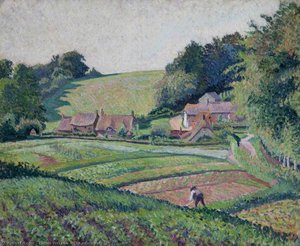The Allotments — Lucien Pissarro