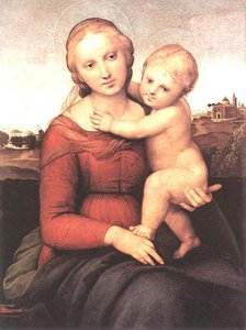 La Madonna Y El Niño (la Pequeña Madonna Cowper) — Rafael, Italian Renaissance