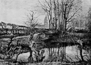 Paisaje En Nuenen — Vincent Willem Van Gogh, Romantic Realism