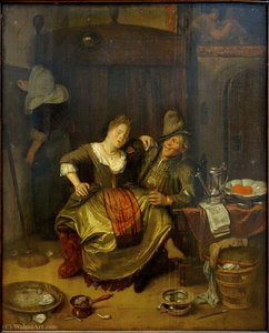 Gallant scene at Palais des Beaux-Arts de Lille.