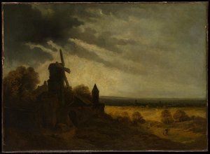 The Mill Of Montmartre — Georges Michel