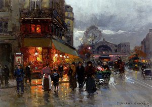 Station De L'est — Edouard Cortès, Post-impressionism