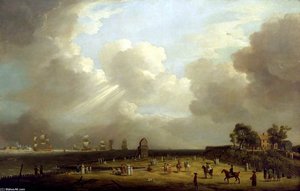 Princess Charlotte Arriving At Harwich — Dominic Serres