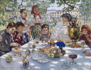 The Teacher's Name-day — Nikolai Petrovich Bogdanov Belsky
