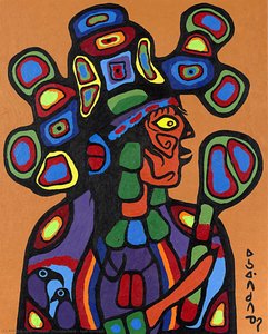 Self-portrait — Copper Thunderbird