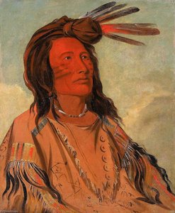 Tchán Dee, Tobacco, An Oglala Chief — George Catlin, American Academic
