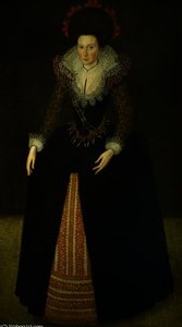 Lady Croke — Marcus The Younger Gheeraerts