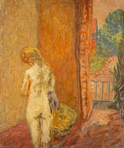 Nude By Garden Door — Henryk Gotlib