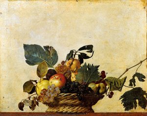 Basket Of Fruit — Cecco Del Caravaggio (francesco Buoneri), Baroque
