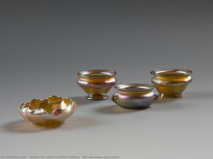 Art Nouveau salt cellar