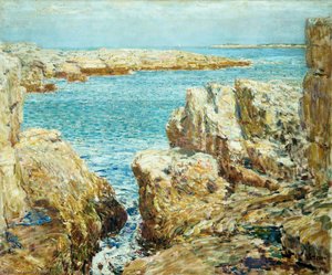 Coast Scene, Isles Of Shoals — Frederick Childe Hassam, American Impressionism