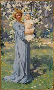 Under The Cherry Tree — Janis Rozentāls