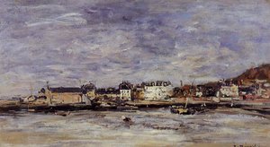 Trouville, El Puerto — Eugène Louis Boudin