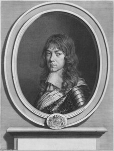 Porträt Des Godefroy Maurice De La Tour D'auvergne — Robert Nanteuil