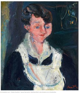 Jeune Servante (waiting Maid, Also Known As La Soubrette) — Chaim Soutine