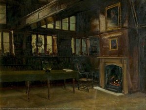 Old Town Hall Library, Guildhall, Leicester — George W Moore Henton