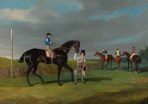 Preparing To Start For The Doncaster Gold Cup — John Frederick Herring Senior