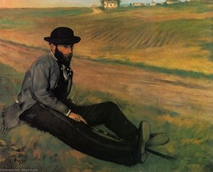 Eugene Manet — Edgar Degas, Impressionist Landscape