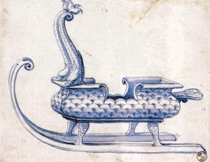 Sketch For A Sleigh — Giuseppe Arcimboldo