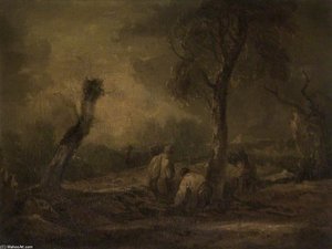 The Woodcutters — Thomas Barker