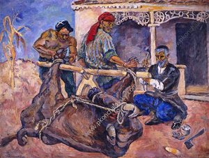 Forging Of Buffalo — Pyotr Konchalovsky