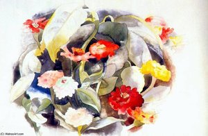Zinnias — Charles Demuth