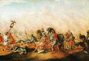 La Muerte De Paulo Emilio En La Batalla De Cannas — Pintor De La Revolución, Pintura Neoclásica