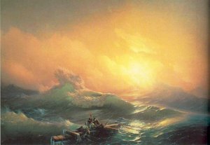 The Tenth Wave. — Ivan Konstantinovich Aivazovsky