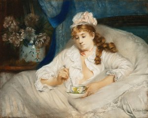 Le Reveil — Albert Ernest Carrier Belleuse
